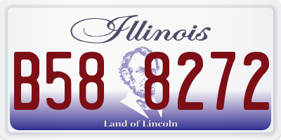 IL license plate B588272