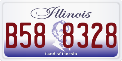 IL license plate B588328