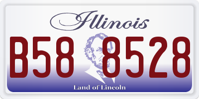 IL license plate B588528