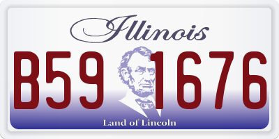IL license plate B591676