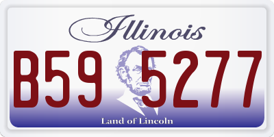 IL license plate B595277