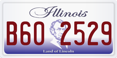 IL license plate B602529
