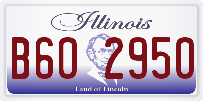 IL license plate B602950