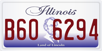 IL license plate B606294