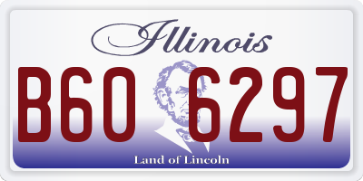 IL license plate B606297