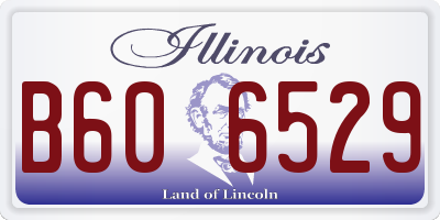 IL license plate B606529