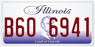 IL license plate B606941