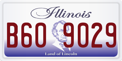 IL license plate B609029