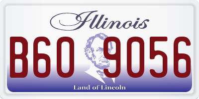 IL license plate B609056