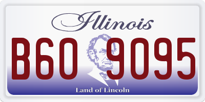 IL license plate B609095