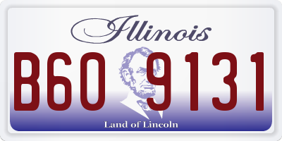 IL license plate B609131