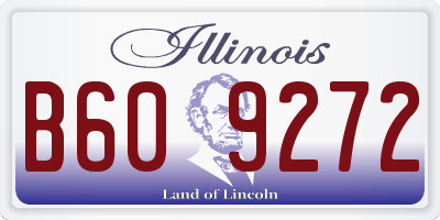 IL license plate B609272