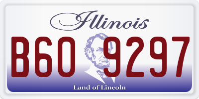 IL license plate B609297
