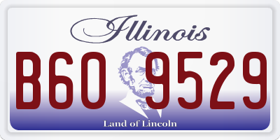 IL license plate B609529