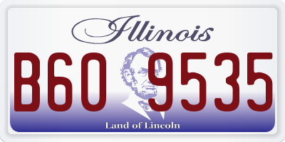 IL license plate B609535