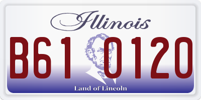 IL license plate B610120