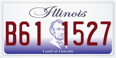 IL license plate B611527