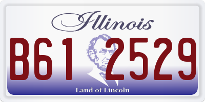 IL license plate B612529