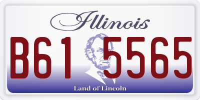IL license plate B615565