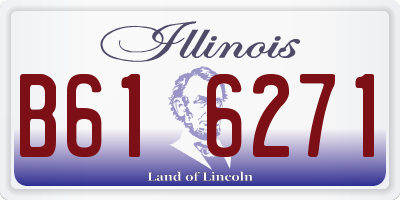IL license plate B616271