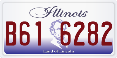 IL license plate B616282