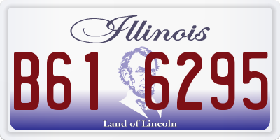 IL license plate B616295