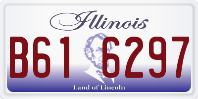 IL license plate B616297