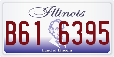 IL license plate B616395