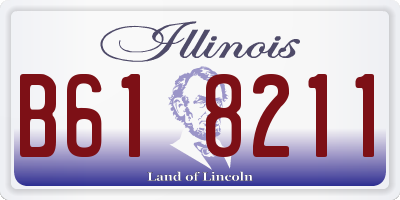 IL license plate B618211