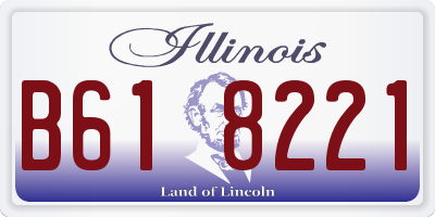 IL license plate B618221