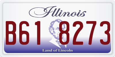 IL license plate B618273