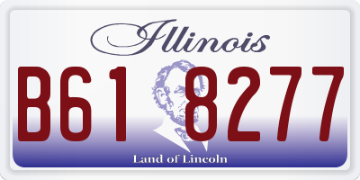 IL license plate B618277