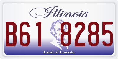 IL license plate B618285