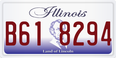IL license plate B618294