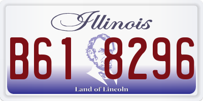 IL license plate B618296