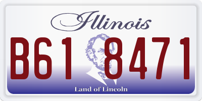 IL license plate B618471