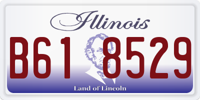 IL license plate B618529