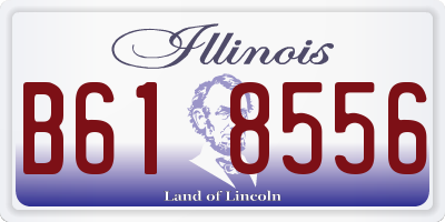 IL license plate B618556