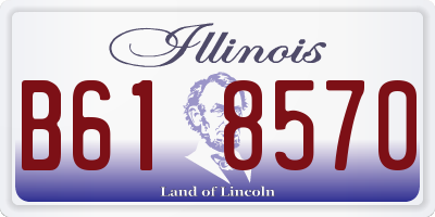 IL license plate B618570