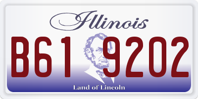 IL license plate B619202