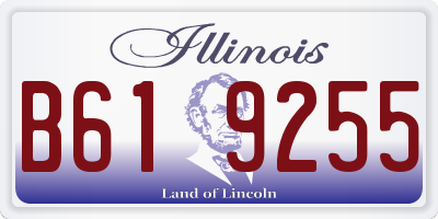 IL license plate B619255