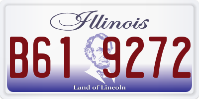 IL license plate B619272