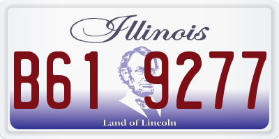 IL license plate B619277