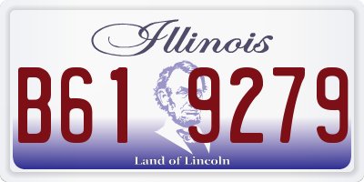 IL license plate B619279