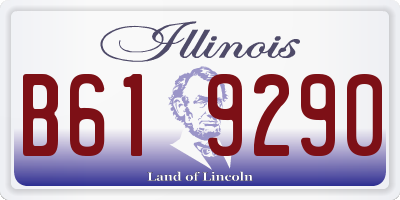 IL license plate B619290