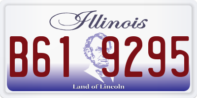 IL license plate B619295
