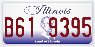 IL license plate B619395