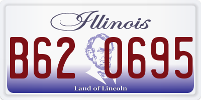 IL license plate B620695