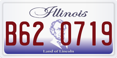 IL license plate B620719