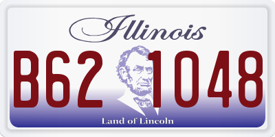 IL license plate B621048